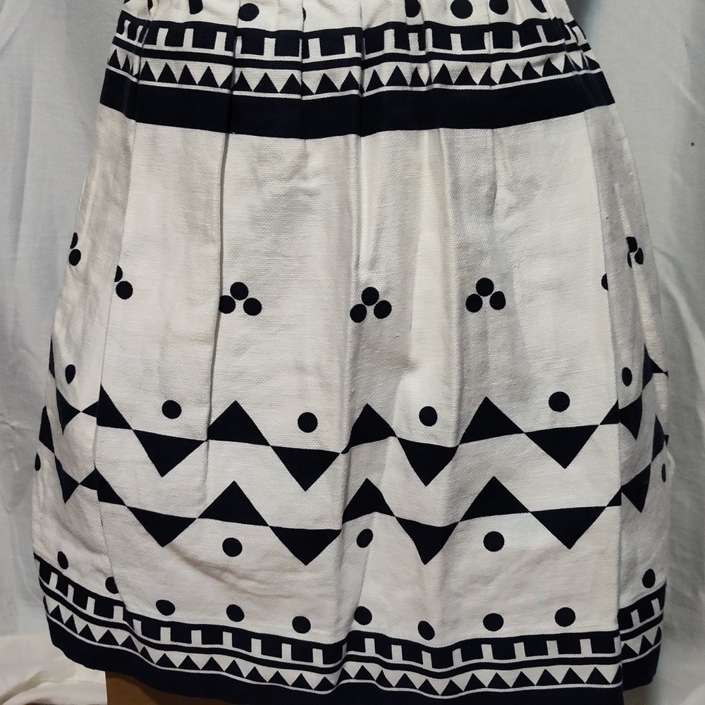 J.Crew Roller Girl Dress Geometric Shape Design Size 2 - Picture 3 of 11